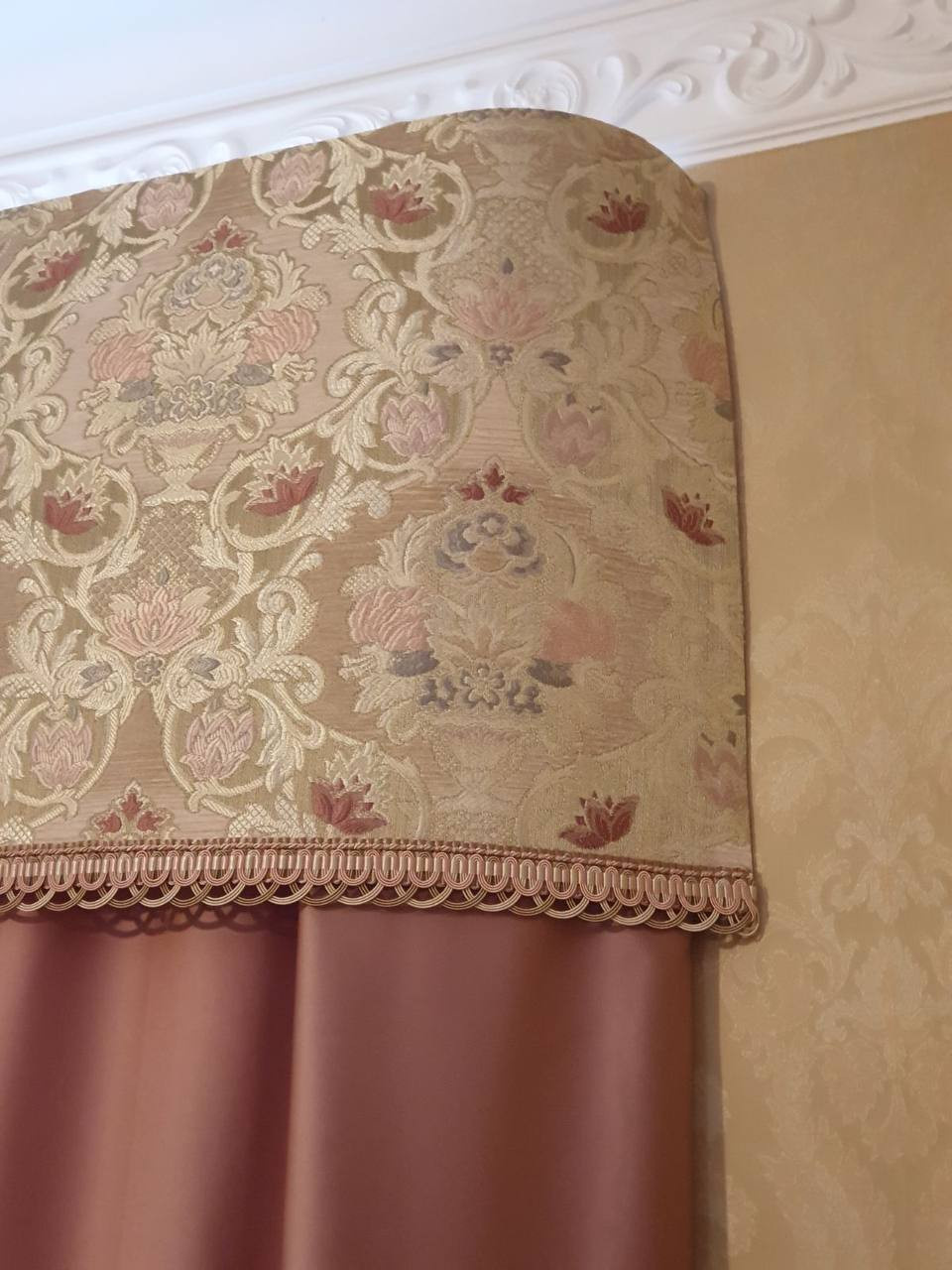 Текстиль в интерьере нашего производства.