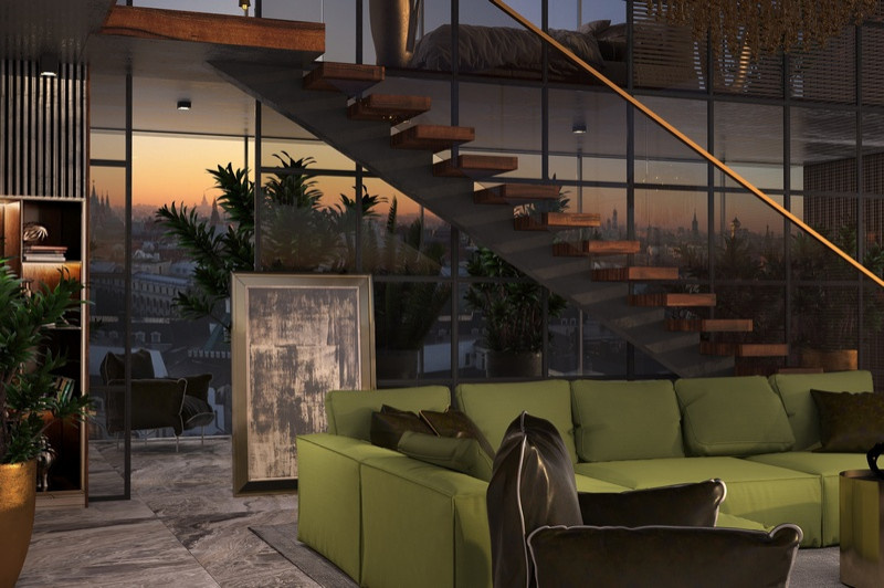 Апартаменты с зимним садом