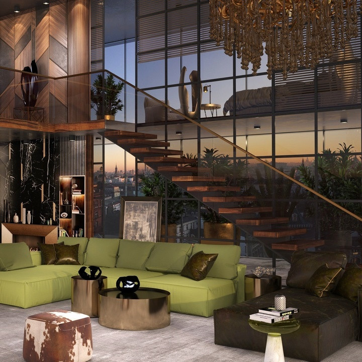 Апартаменты с зимним садом