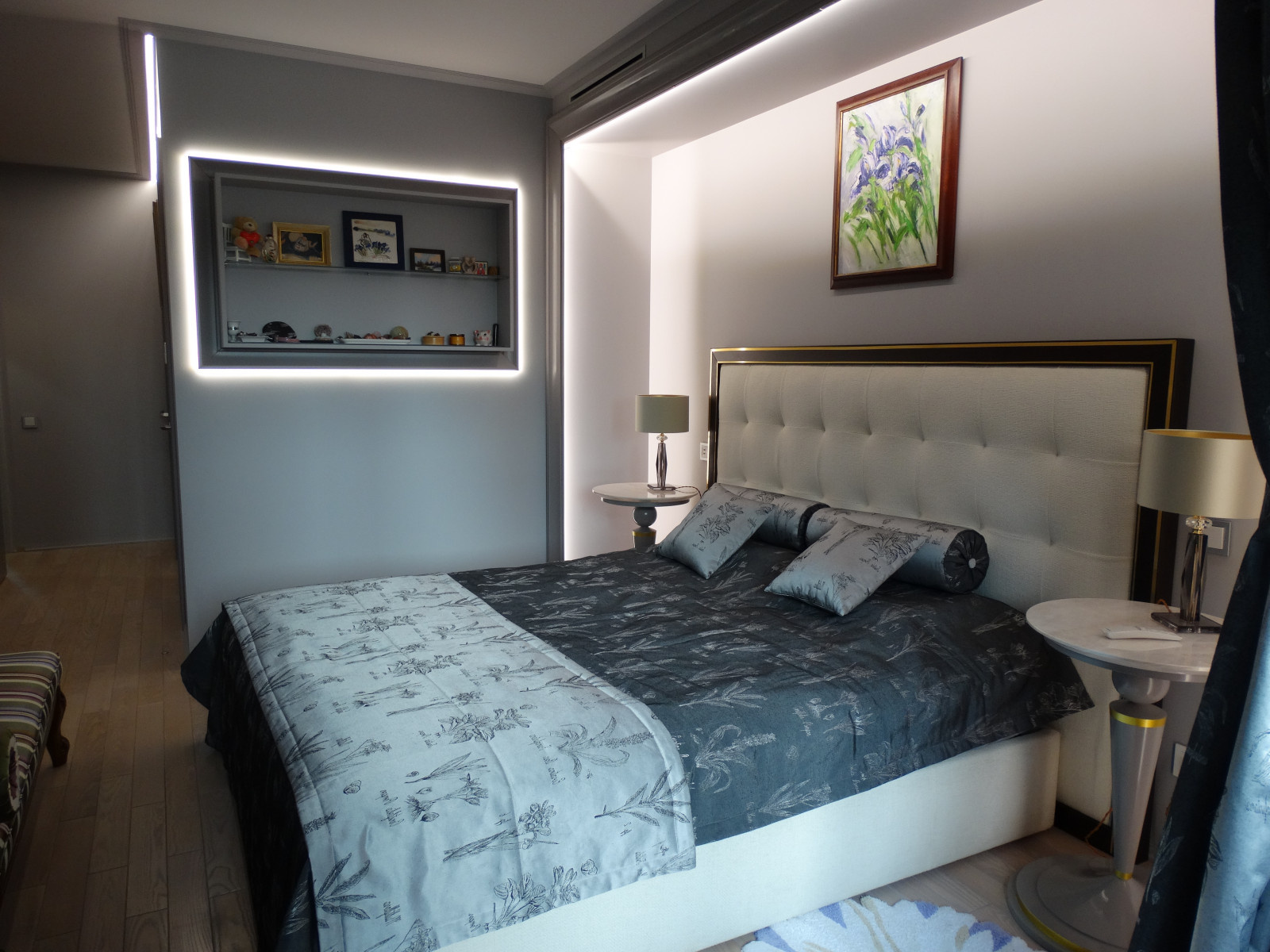 Квартира 70 м2 оттенки серого