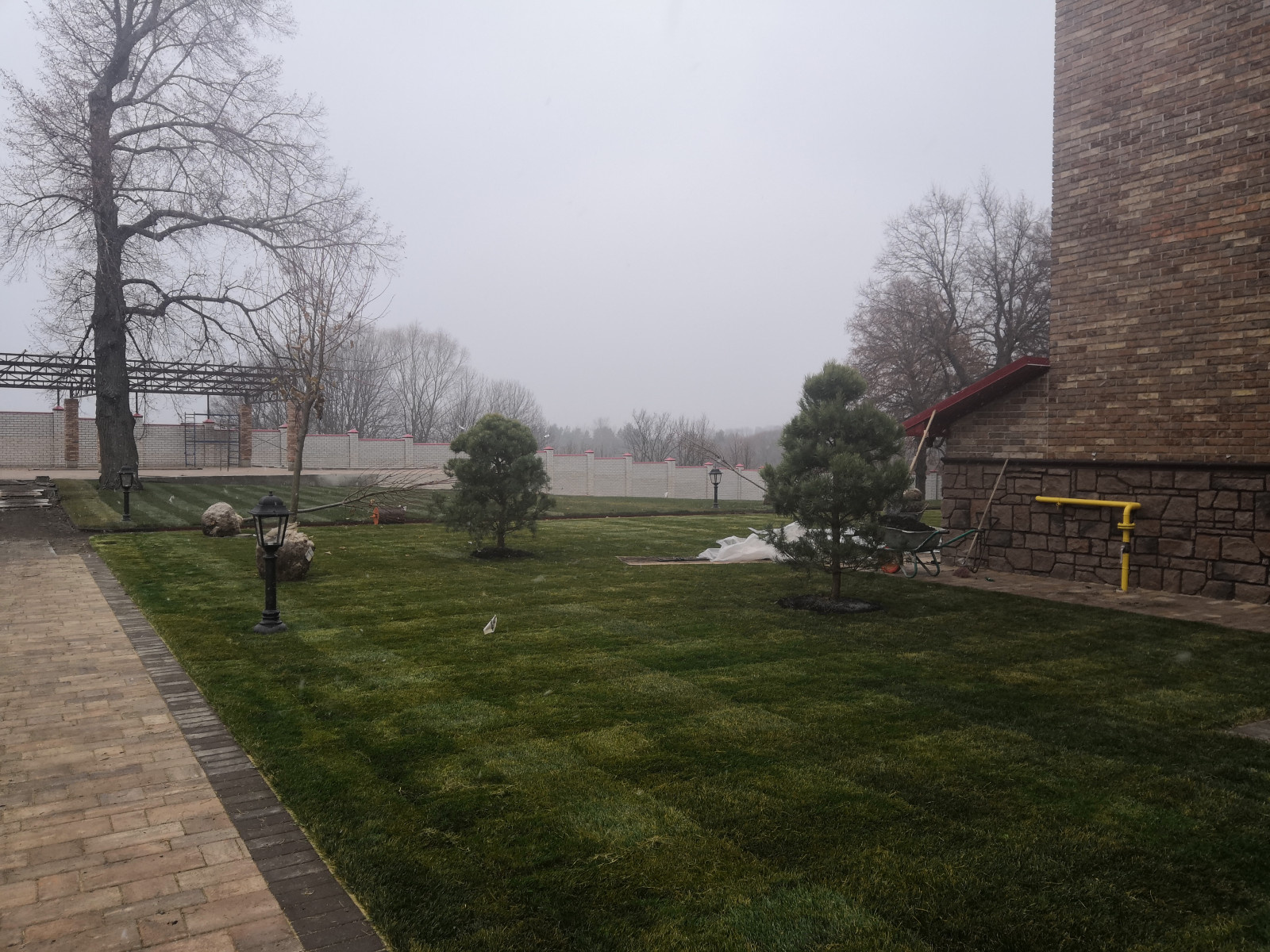Landscape design of the territory (Moscow region 2022)