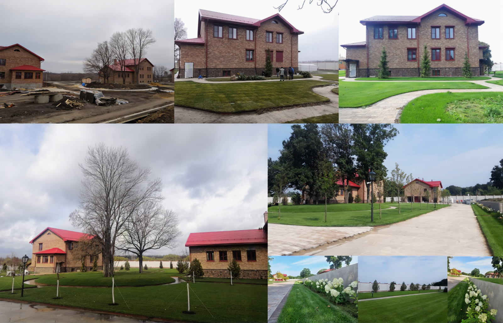 Landscape design of the territory (Moscow region 2022)