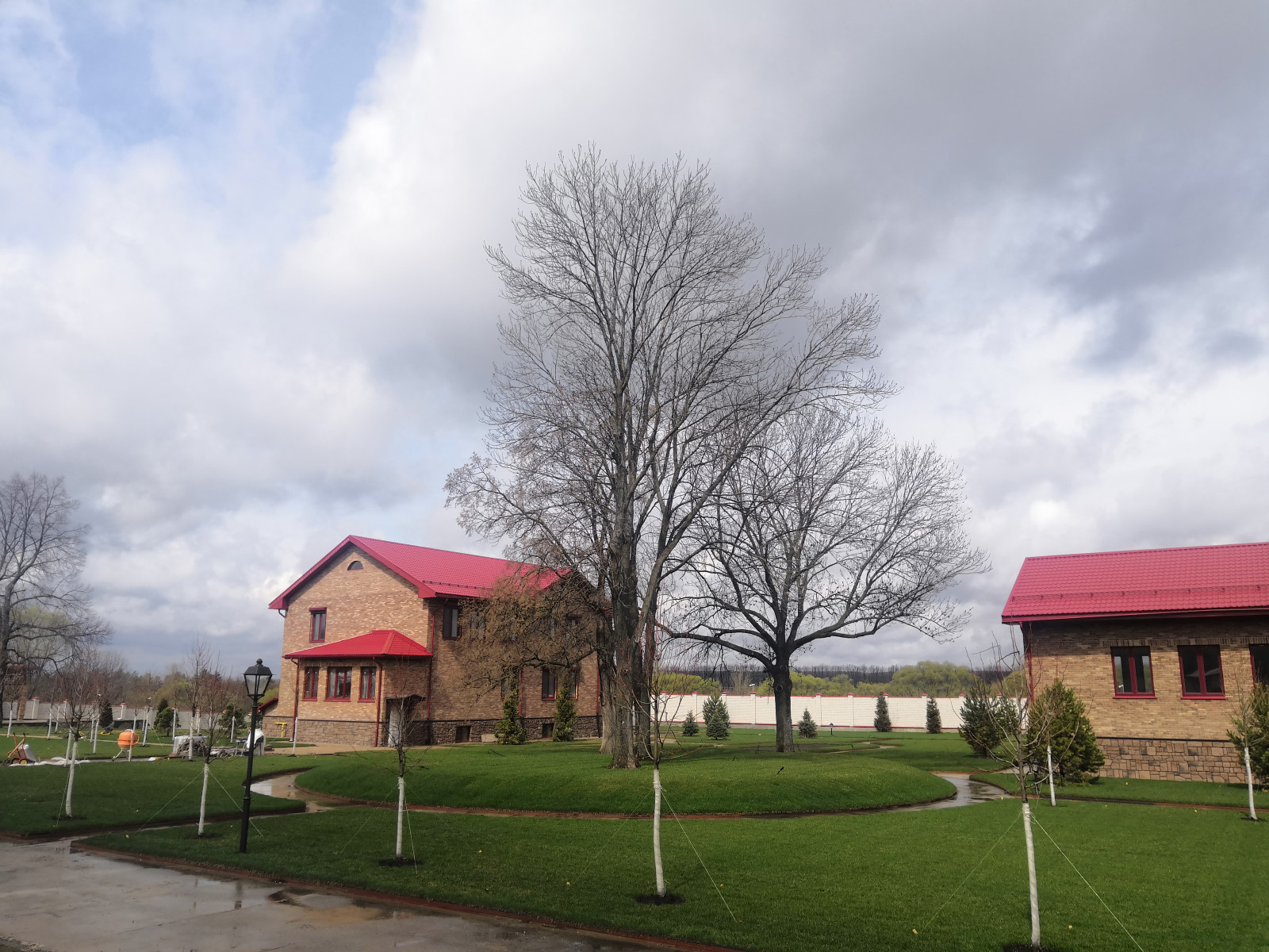 Landscape design of the territory (Moscow region 2022)