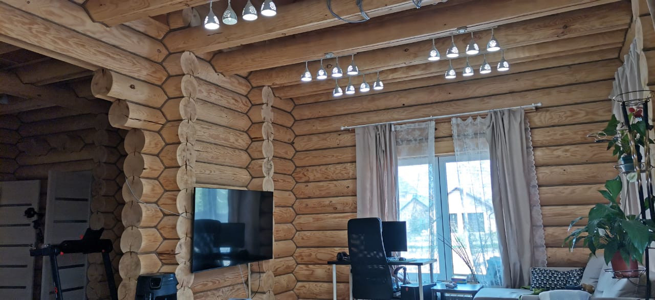 Дом-баня (наружная и внутренняя отделка)