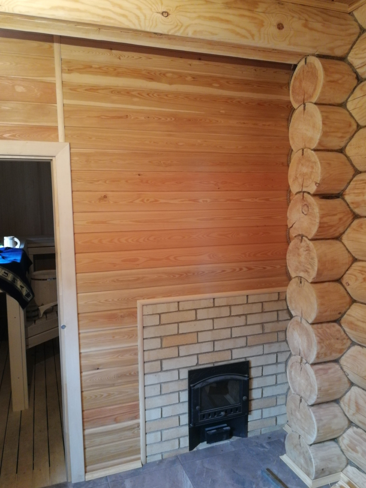 Дом-баня (наружная и внутренняя отделка)