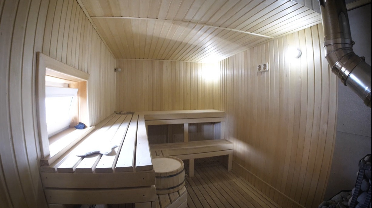 Дом-баня (наружная и внутренняя отделка)