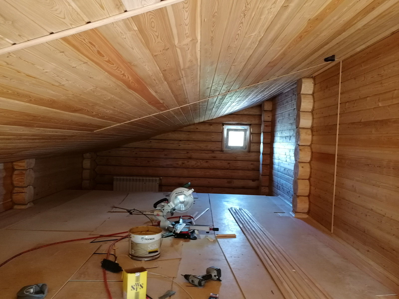 Дом-баня (наружная и внутренняя отделка)