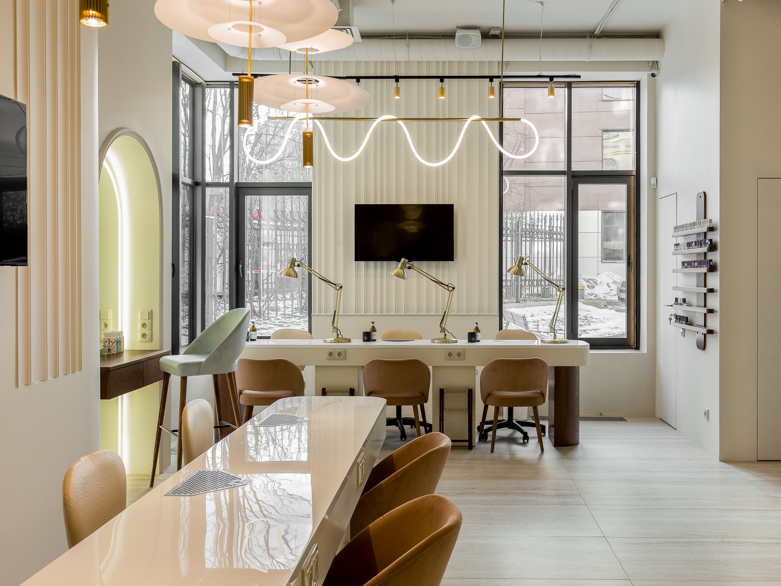 Проект интерьера салона красоты