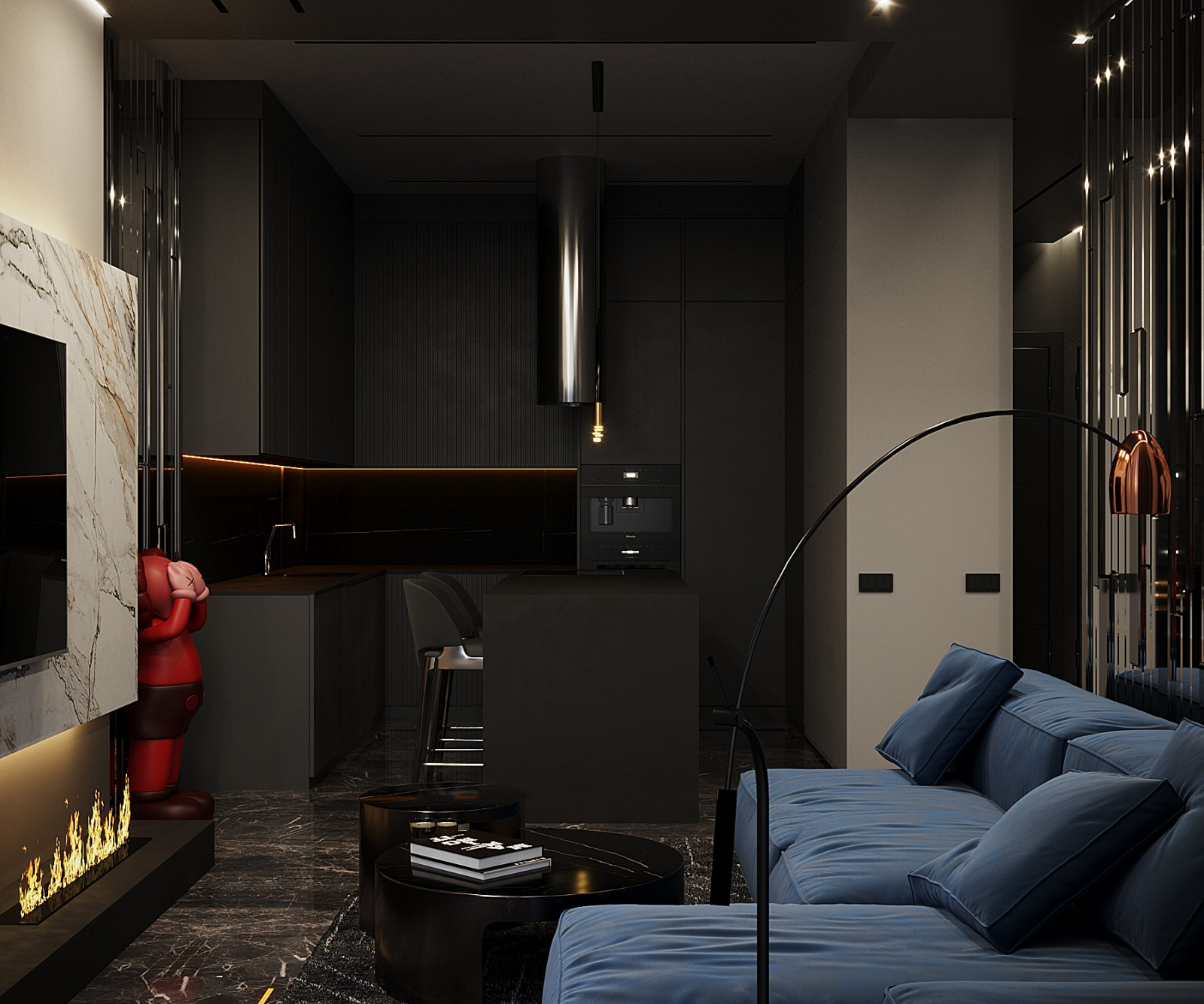 Апартаменты в Москва-Сити (89 м²)