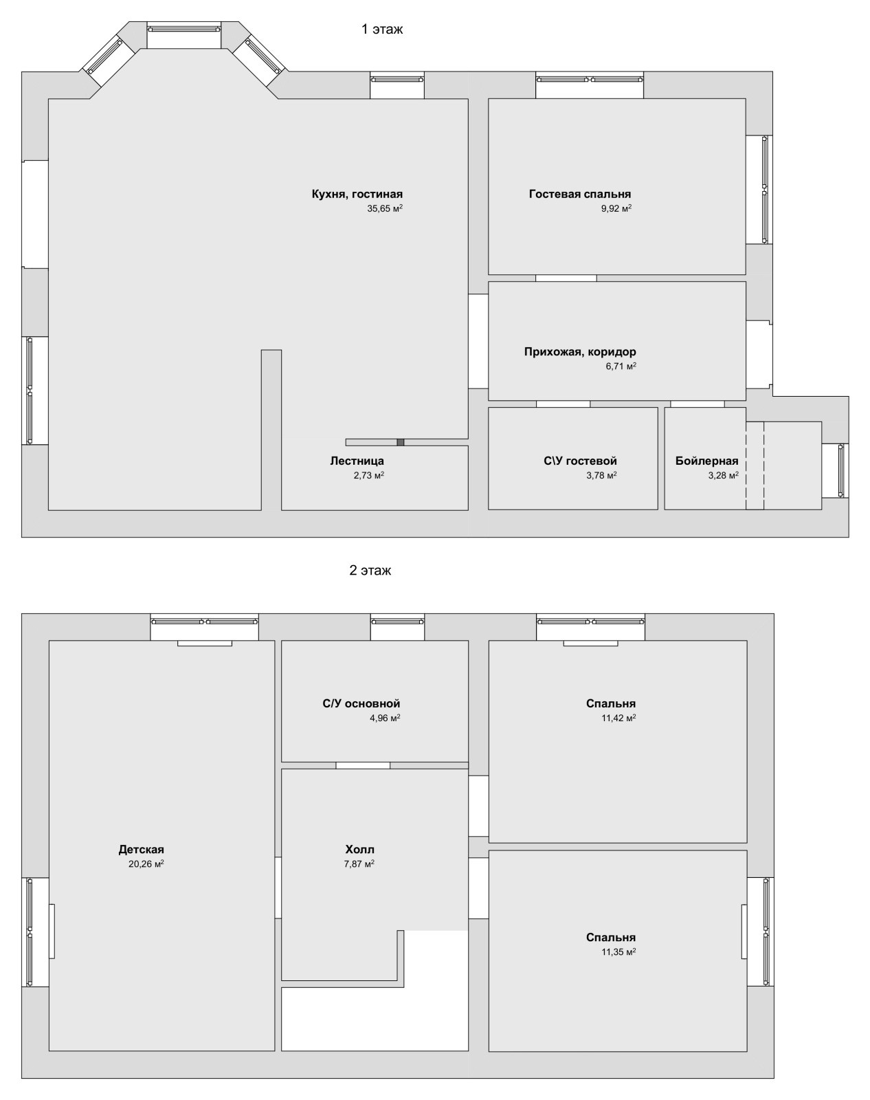 Дом в КП "Вартемяги парк" 119 м²