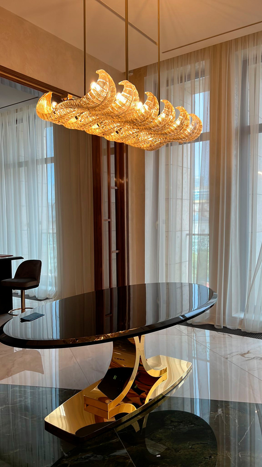 Квартира с террасой в Клубном доме "Smolensky De Luxe"