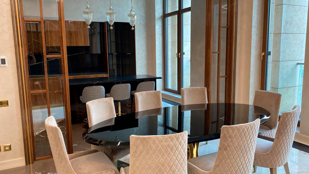 Квартира с террасой в Клубном доме "Smolensky De Luxe"