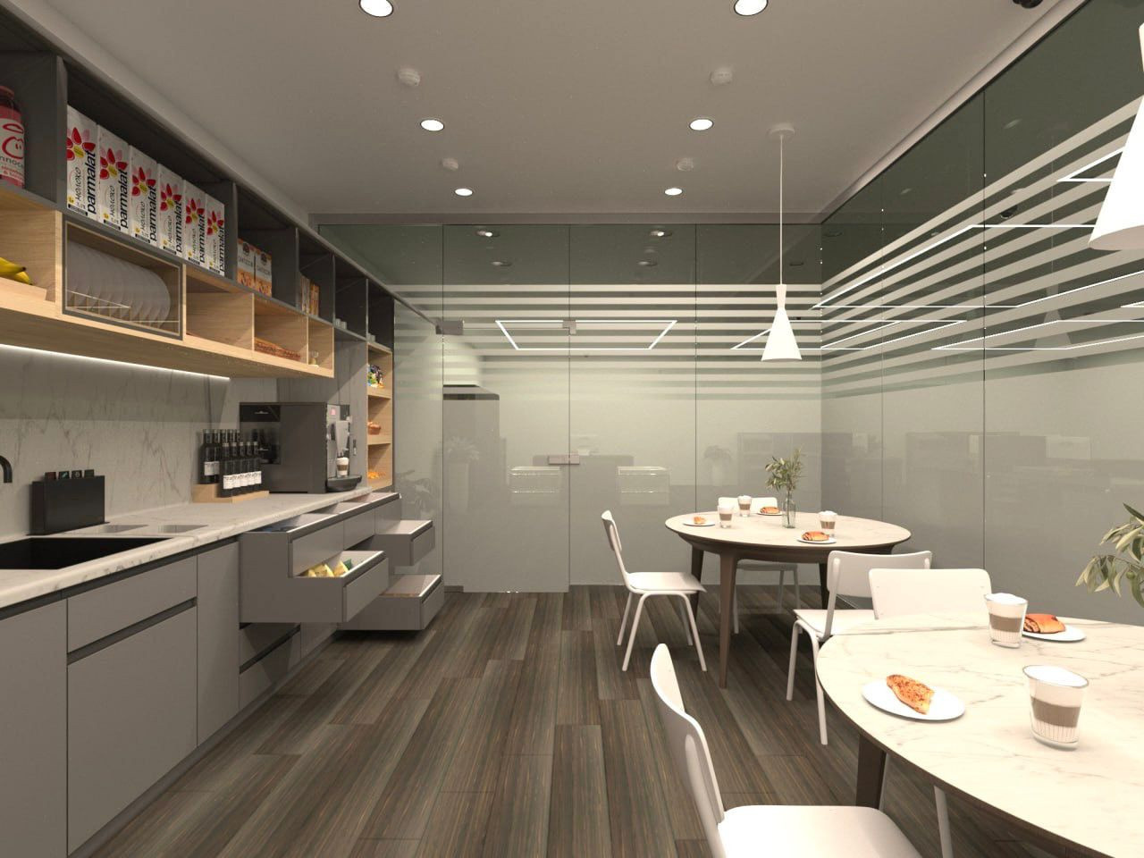 Проектирование кухни с наполнением