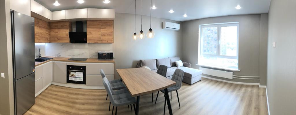 Ремонт 1-комнатной квартиры с просторной гостиной