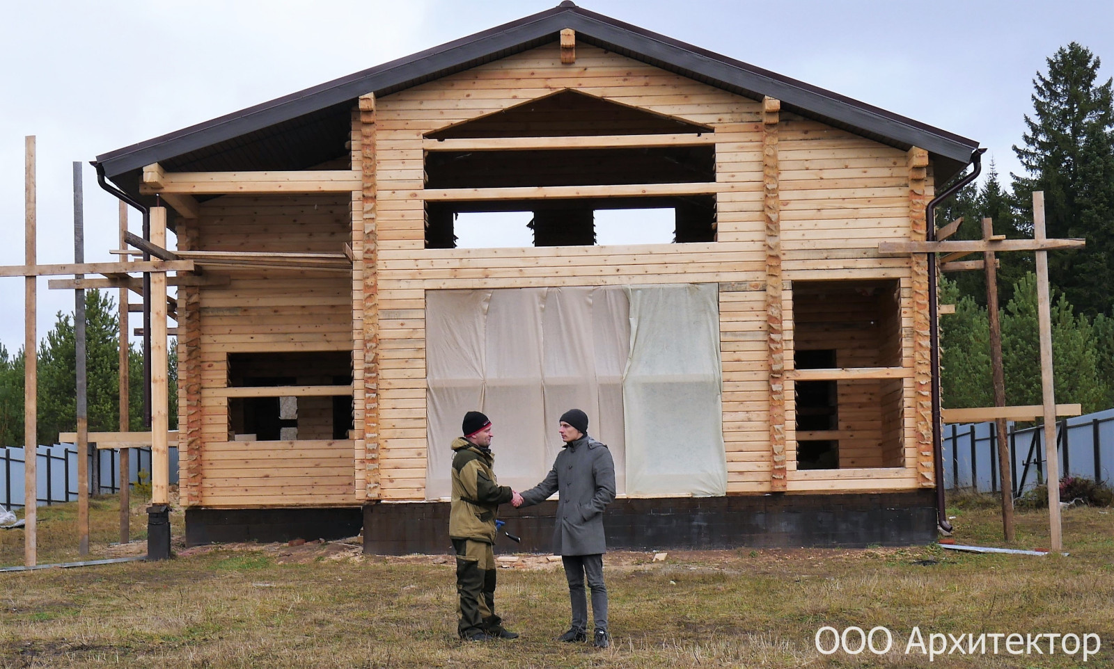 Обложка проекта: Дом в селе Романово, г.Березники.