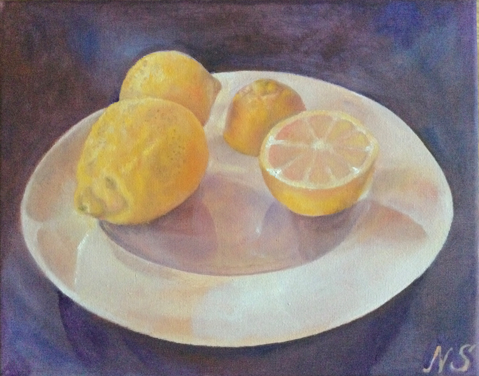 Still Life with Lemons