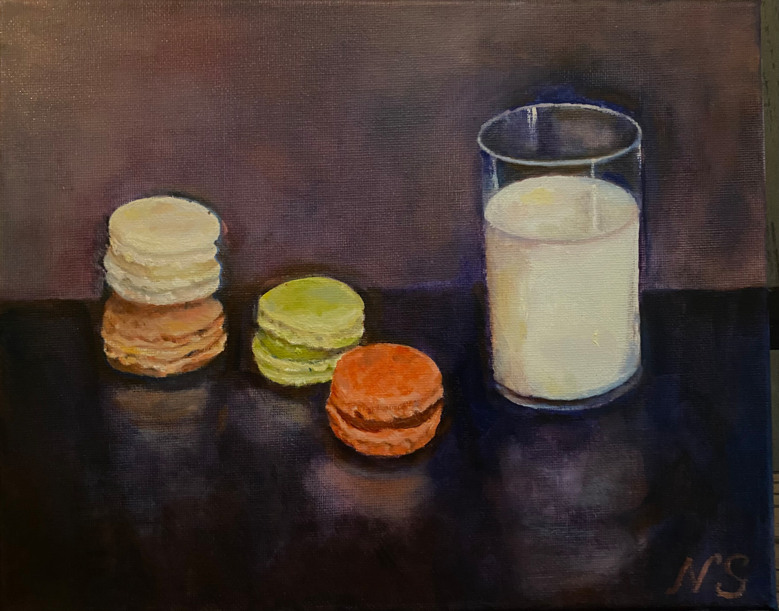 Still Life with Macarons