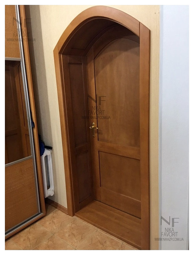 Wooden Interior Arc Door (custom made)
