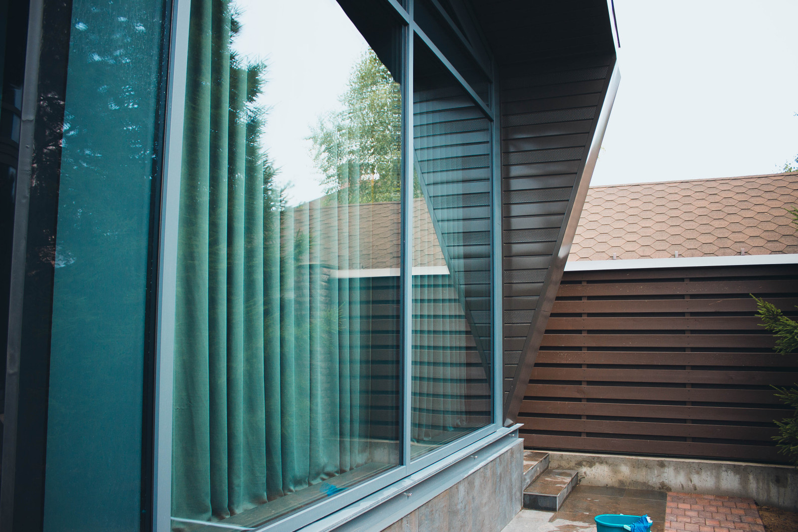 Остекление частного коттеджа. Новая Москва