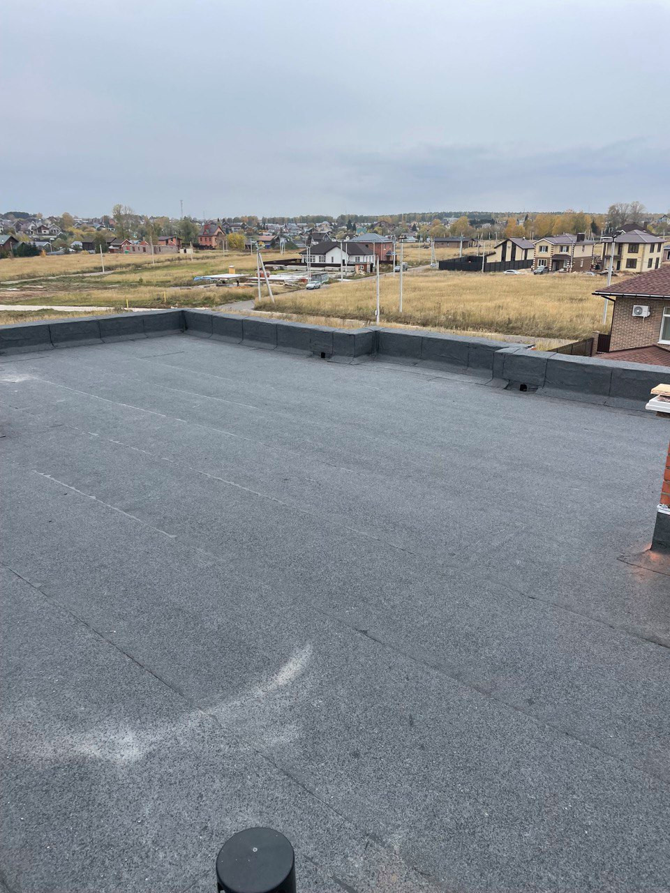 Обложка проекта: Плоская кровля для частного дома (Ковалинская усадьба)