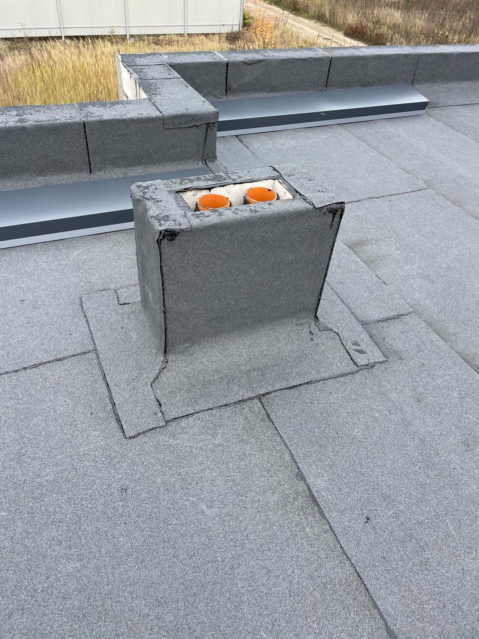 Плоская кровля для частного дома (Зимняя горка)