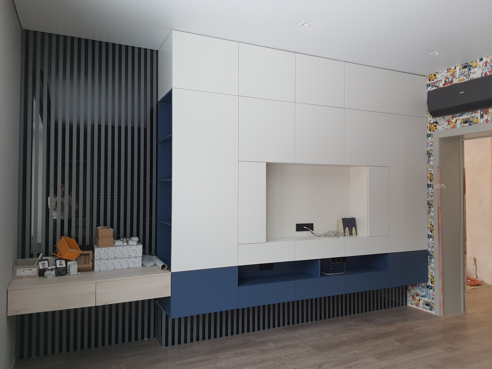 Загородный дом с яркими акцентами