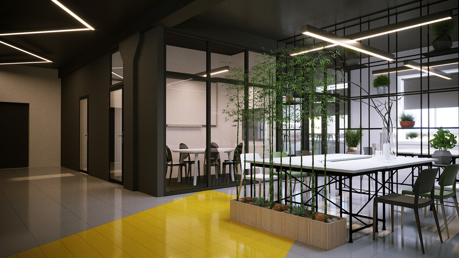 Проект интерьера Центр опережающей  профессиональной подготовки г.Воронеж