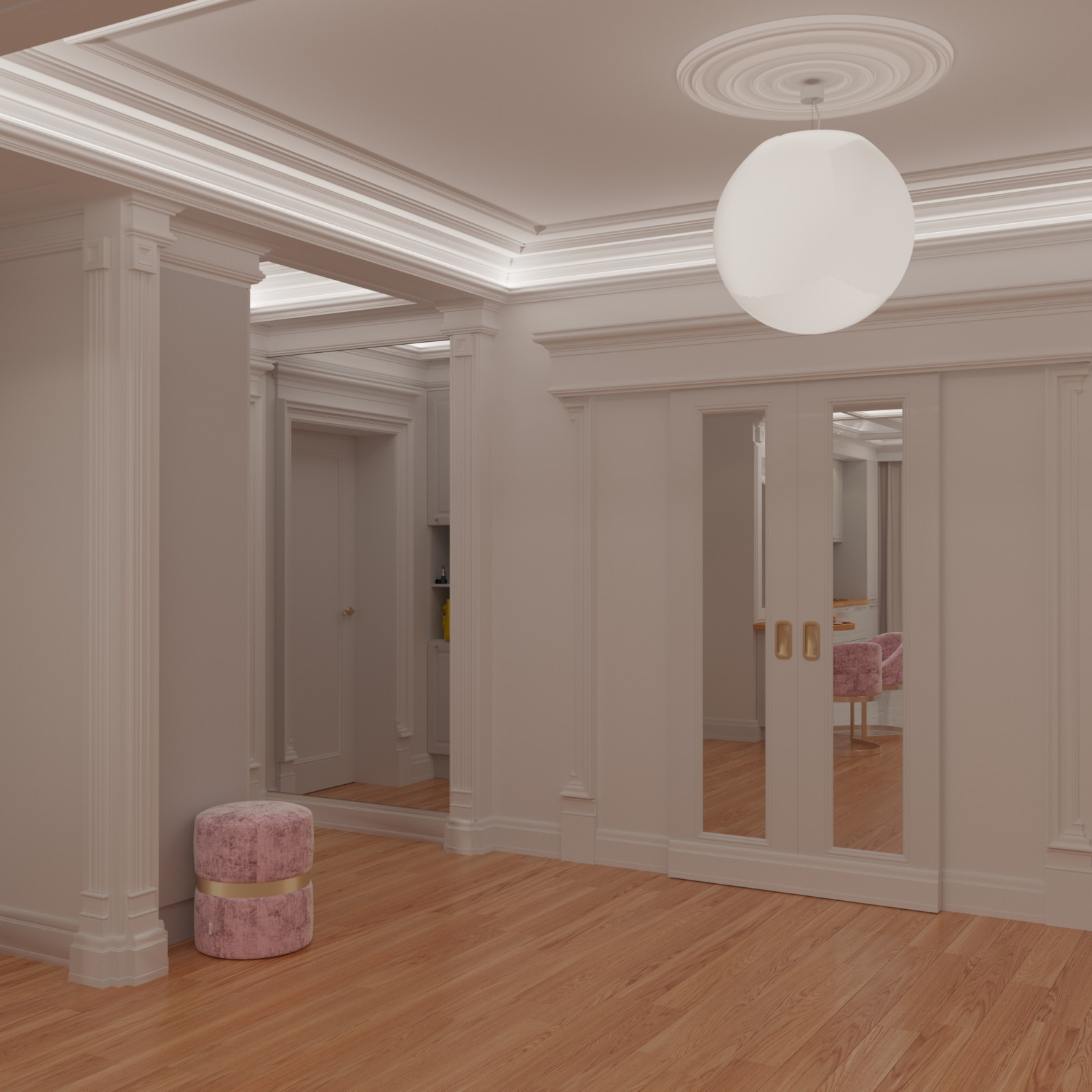 Дизайн-проект квартиры 160 м2