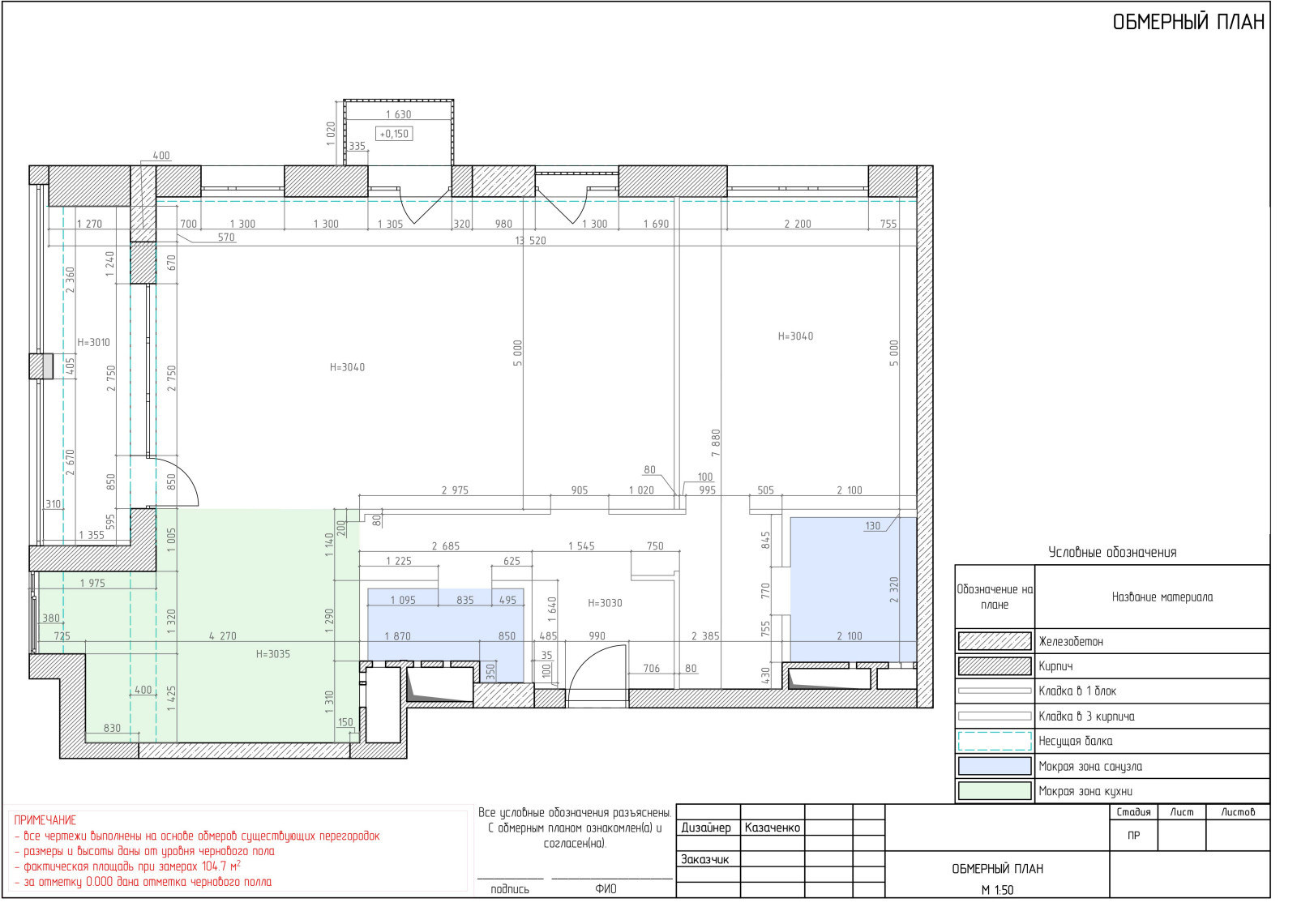 Пример чертежей