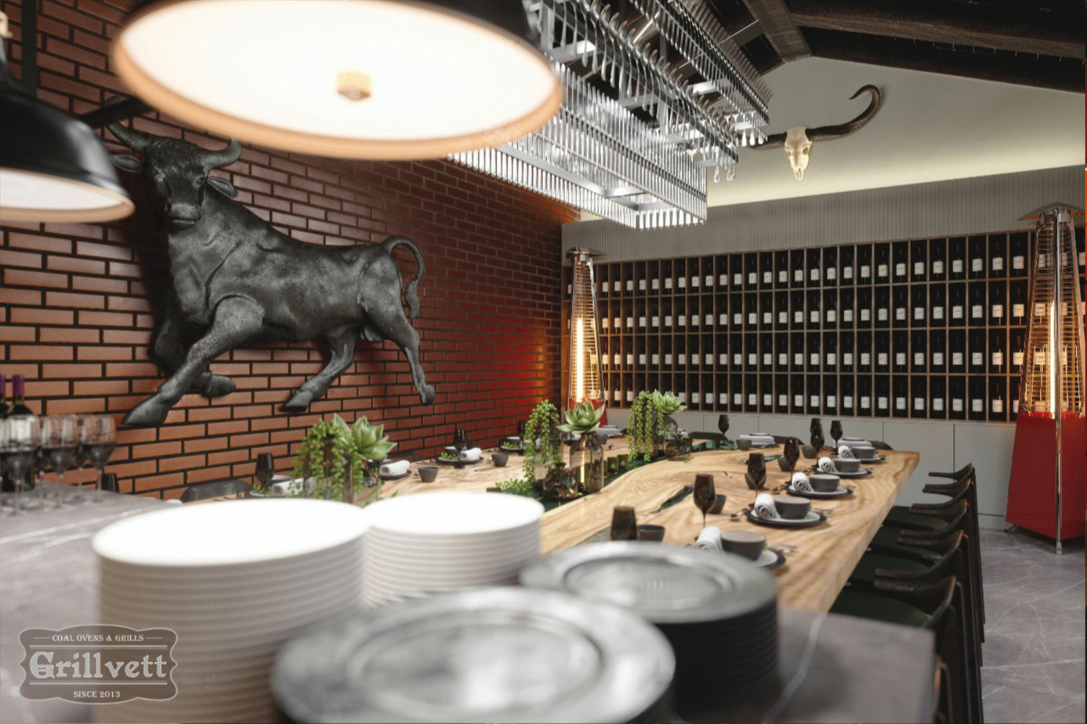 Абрамцево. Летняя кухня с террасой и зоной барбекю.