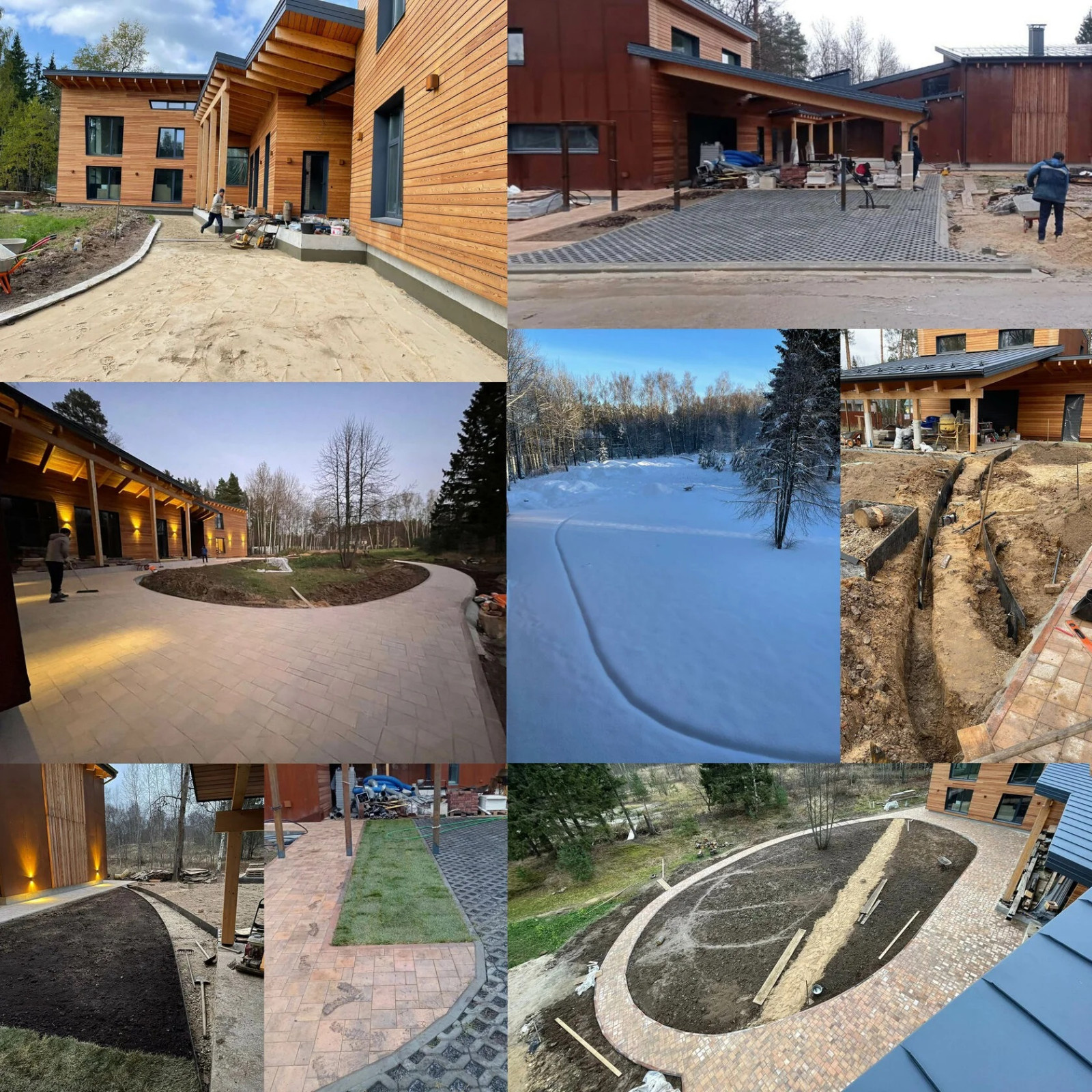 Обложка проекта: Ландшафтная концепция Дом-крыло