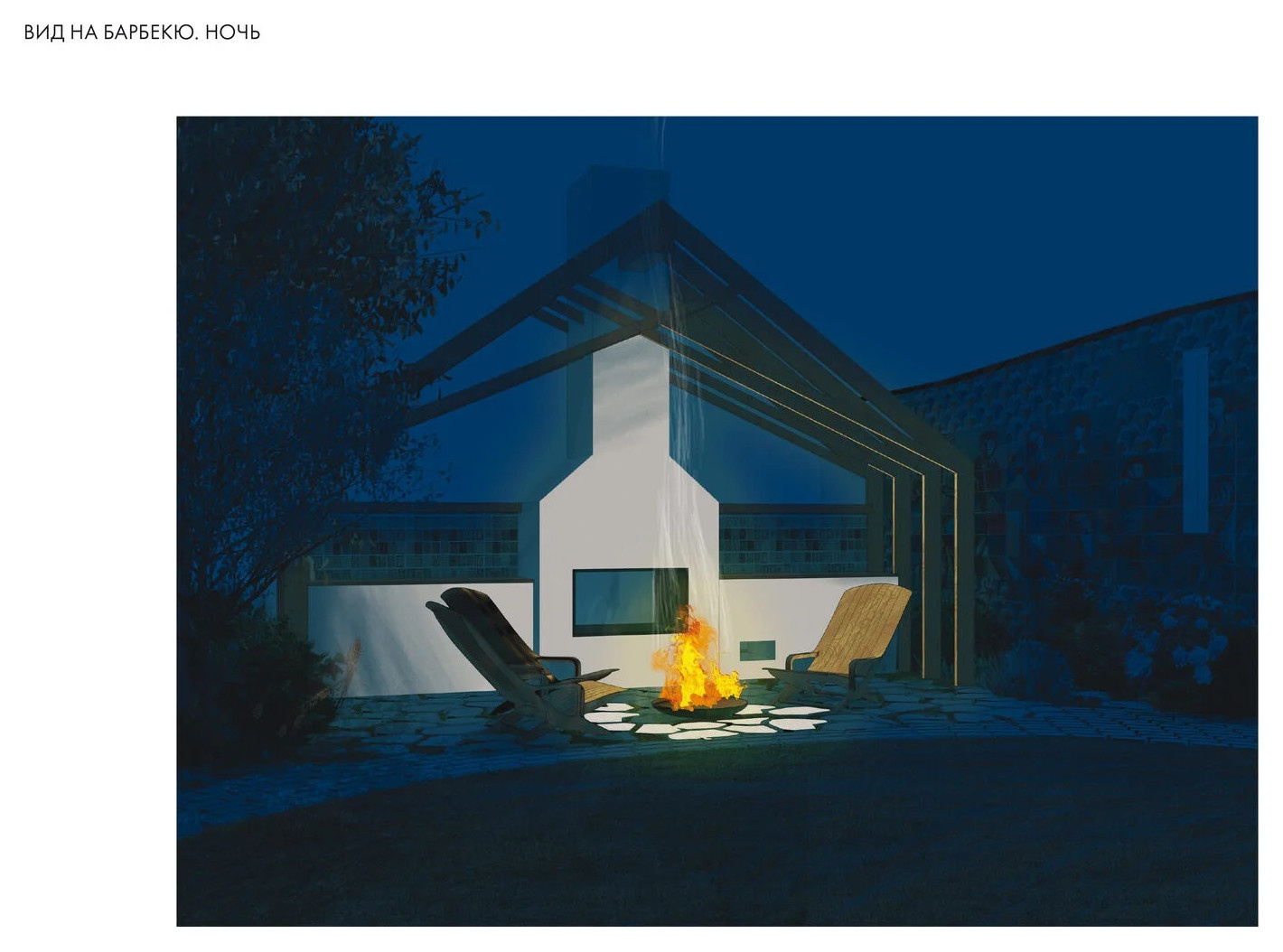 Обложка проекта: Ландшафтная концепция дачного участка. Полесье