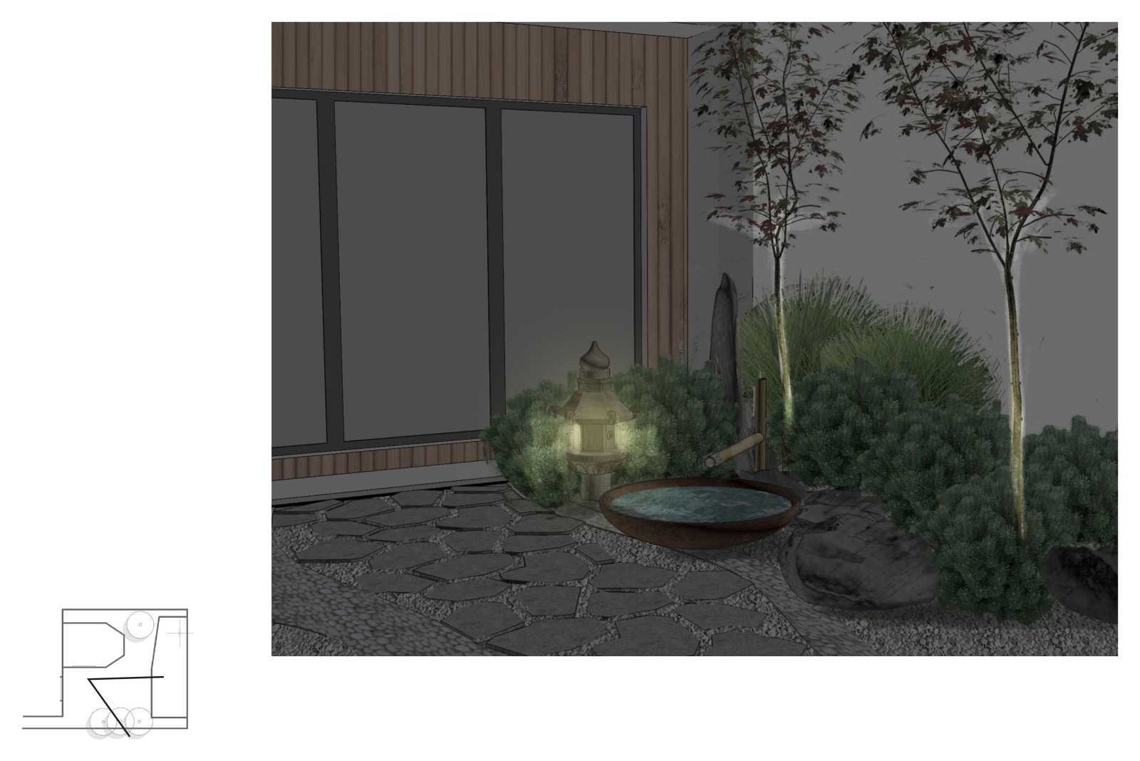 Обложка проекта: Японский сад