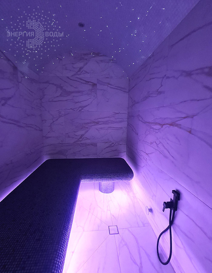 Строительство турецкой бани в Тарасово