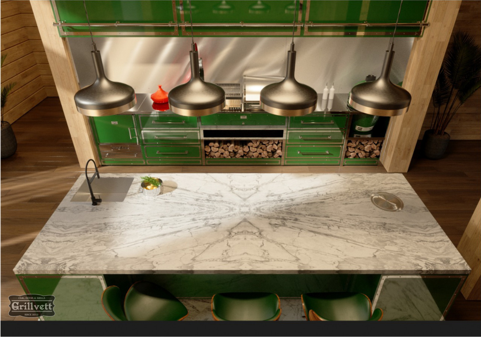 Малаховка. Кухня в частном доме.