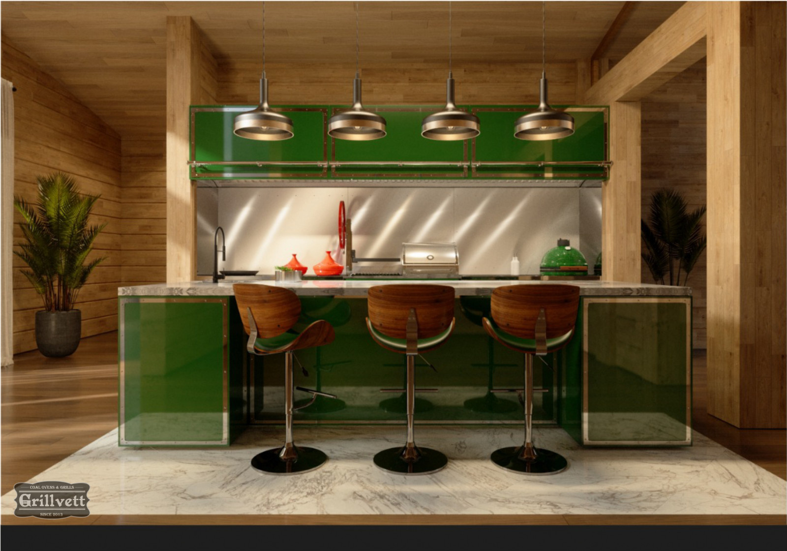 Малаховка. Кухня в частном доме.