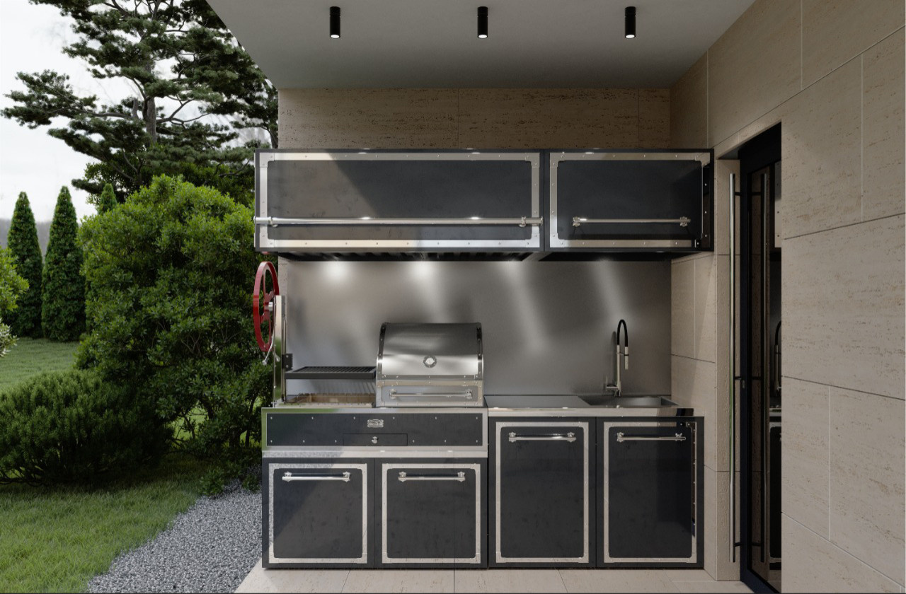 Тюмень. Две открытые кухни для частного дома.