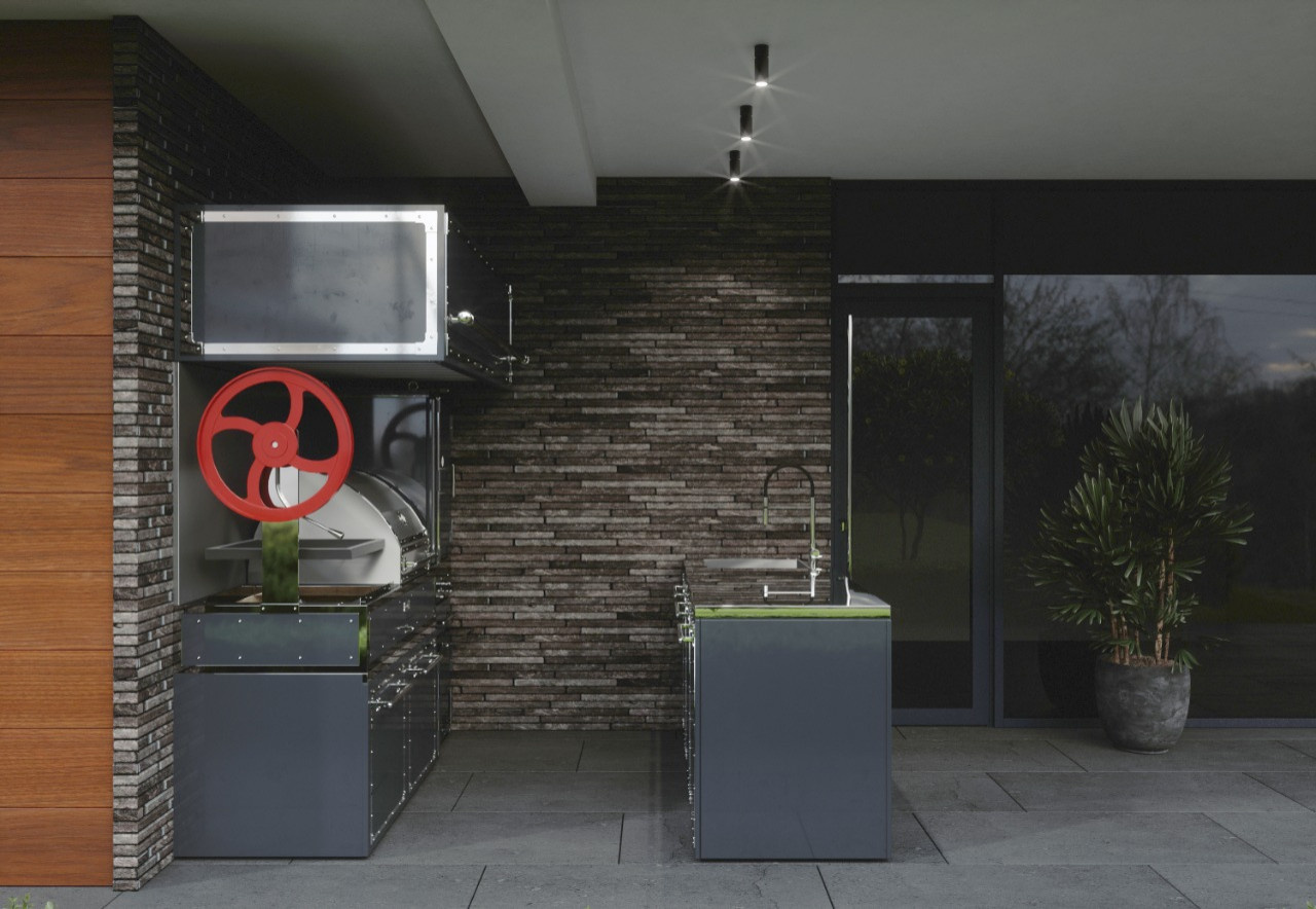 Тюмень. Две открытые кухни для частного дома.