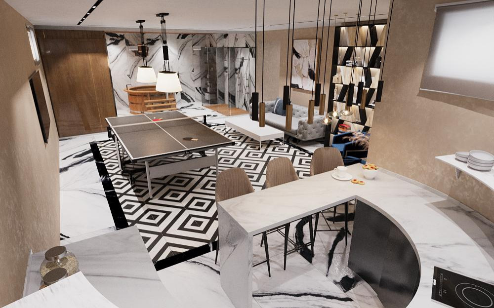 Загородный дом в КП «Графский лес», 650 M² (2022)