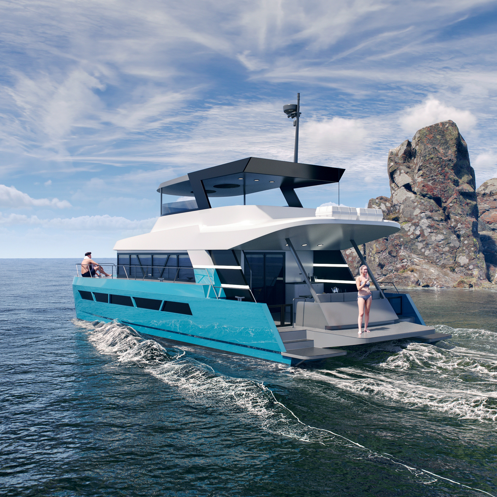 Дизайн катамарана