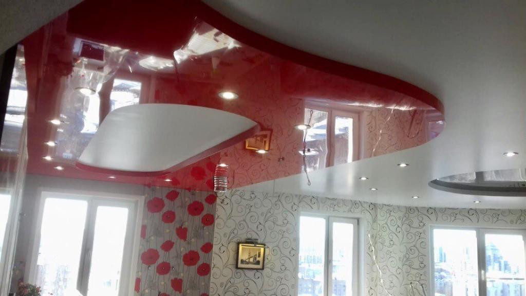 Монтаж натяжных потолков