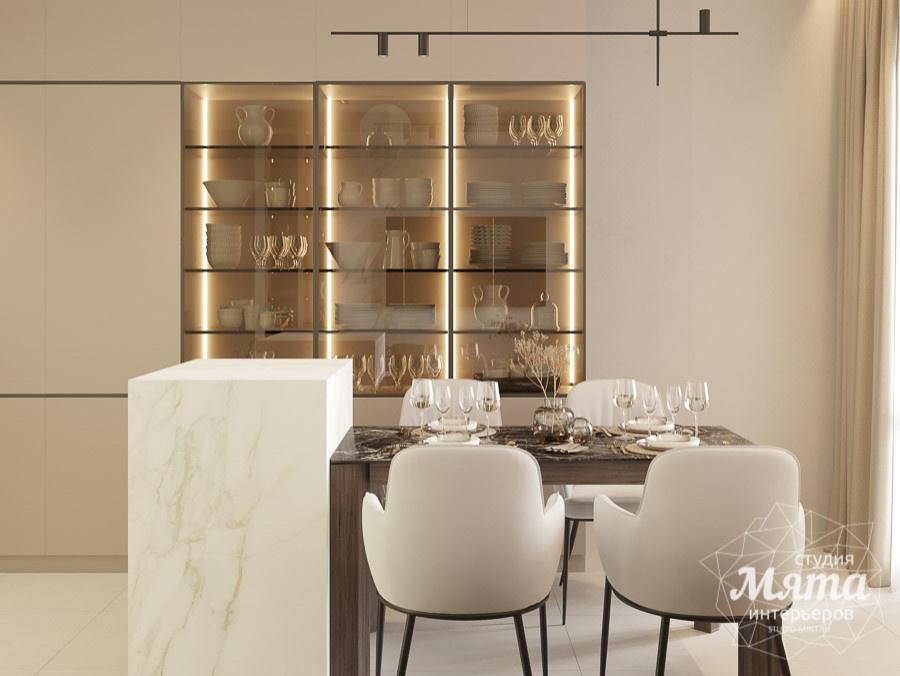 Дизайн интерьера однокомнатной квартиры в Санкт-Петербурге