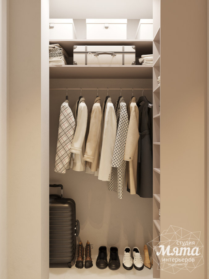 Дизайн интерьера однокомнатной квартиры в Санкт-Петербурге