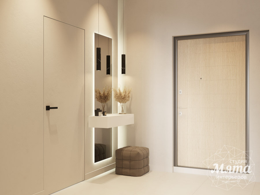 Дизайн интерьера однокомнатной квартиры в Санкт-Петербурге