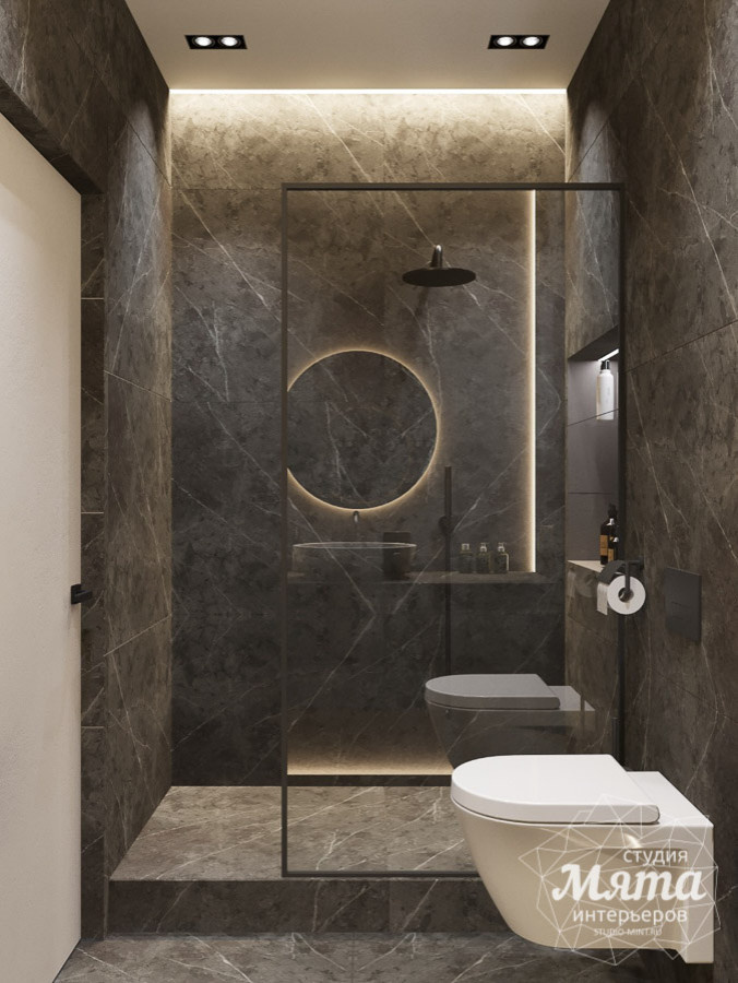 Дизайн интерьера однокомнатной квартиры в Санкт-Петербурге