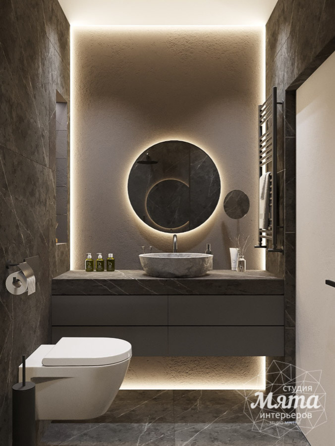 Дизайн интерьера однокомнатной квартиры в Санкт-Петербурге