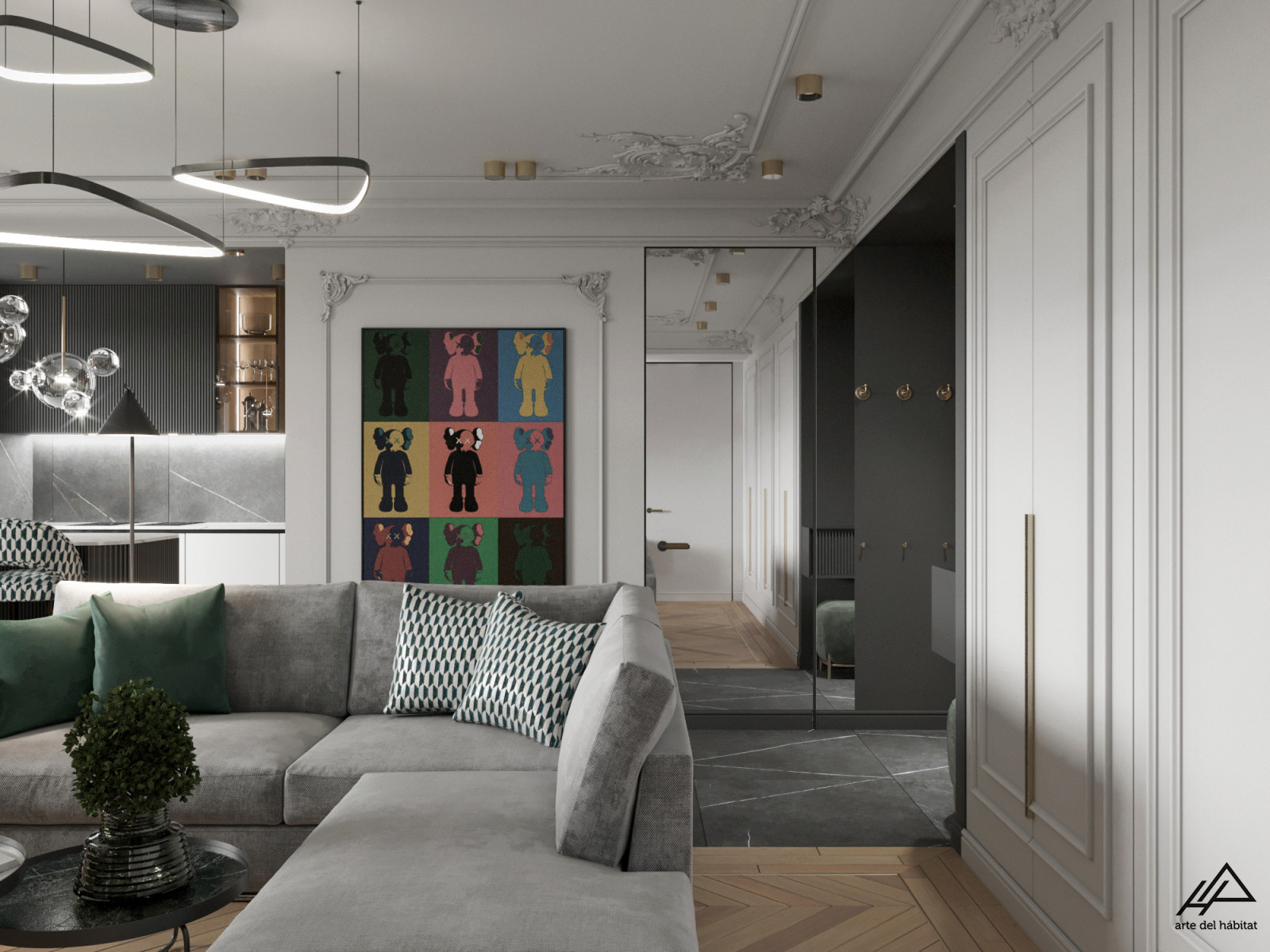 Contemporary interior in VLG