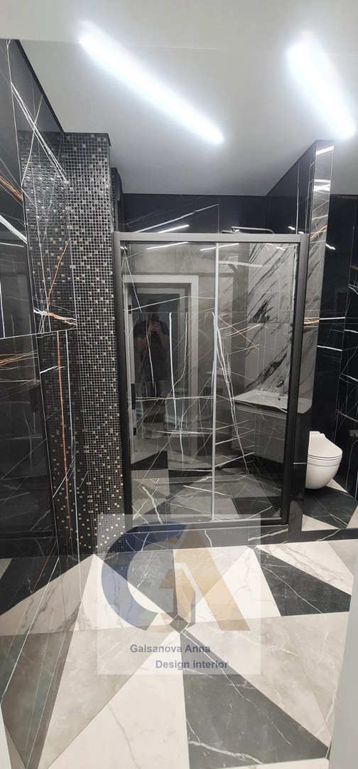 Квартира в контрастных цветах