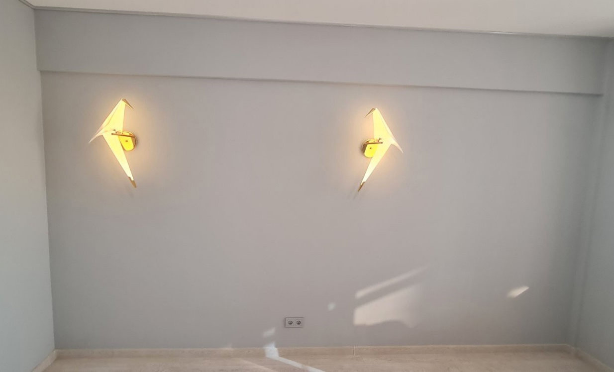 Квартира в контрастных цветах