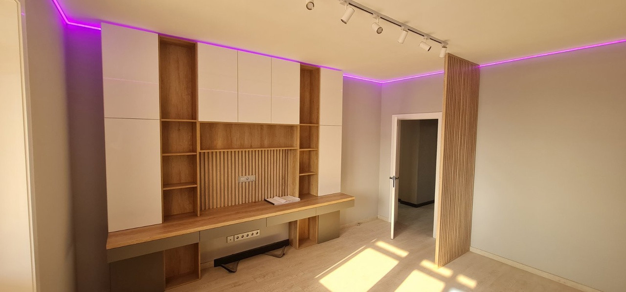 Квартира в контрастных цветах